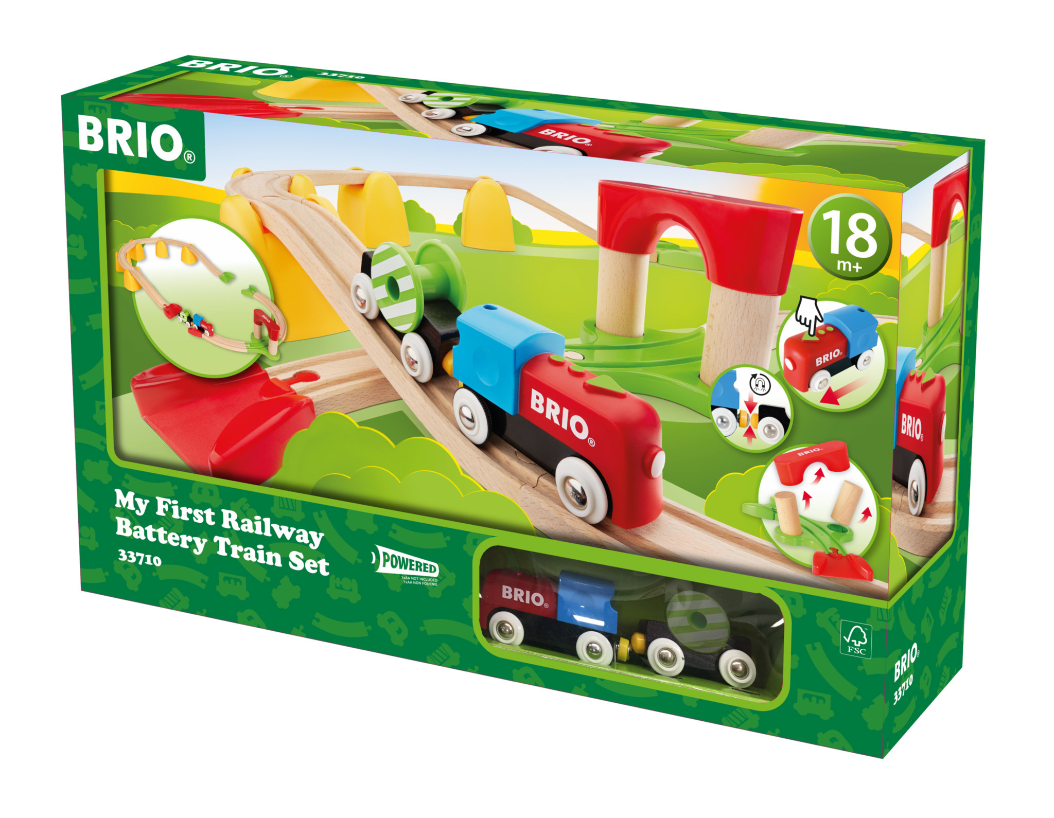 brio my first battery train set