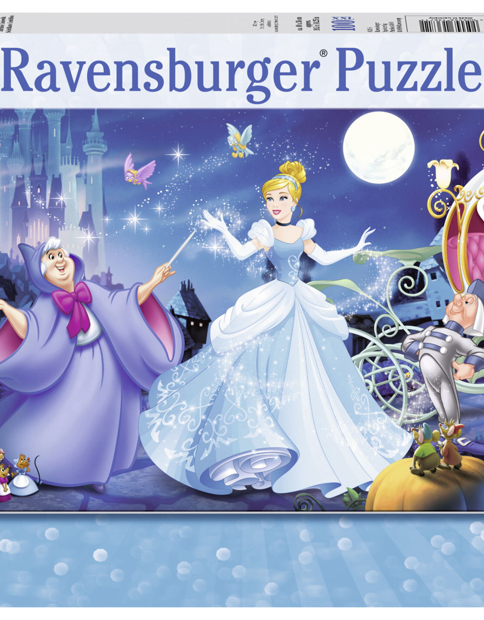 Ravensburger Adorable Cinderella (100 pc Glitter Puzzle)