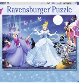 Ravensburger Adorable Cinderella (100 pc Glitter Puzzle)