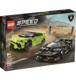 Lego Speed Champions Lamborghini Urus ST-X & Lamborghini Huracan Super Trofeo EVO
