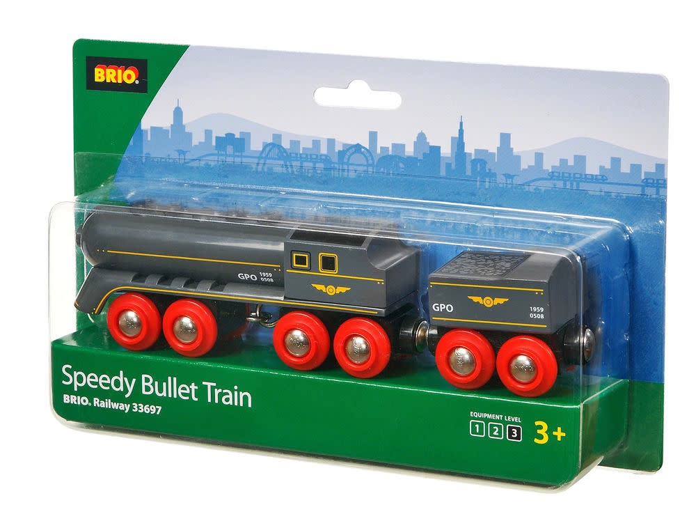 speedy bullet train brio