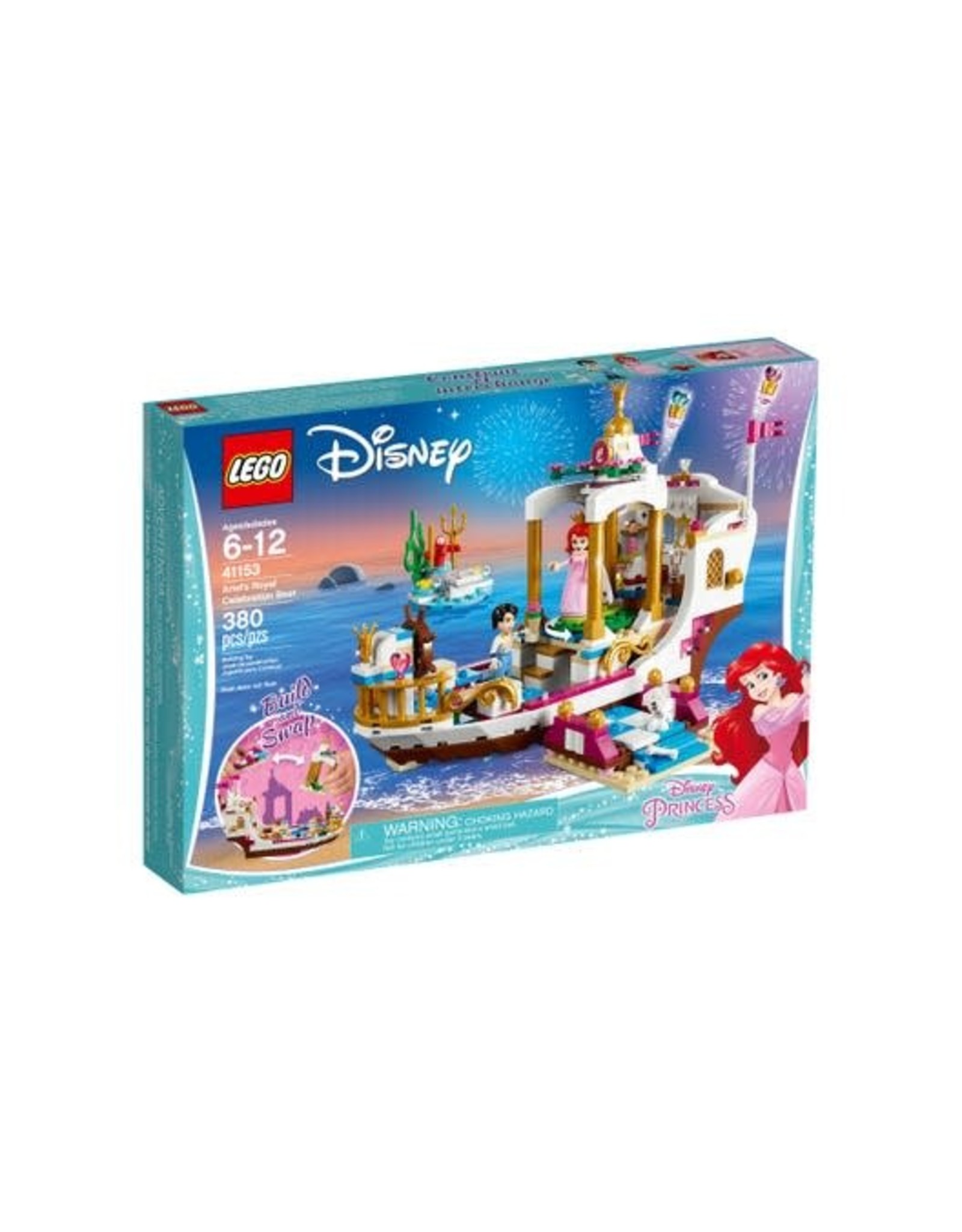 lego ariel celebration boat