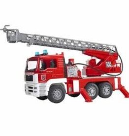BRUDER TOYS AMERICA INC MAN Fire engine with water pump with Light/Sound Mod.