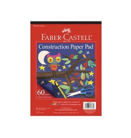 Faber Castell Construction Paper Pad 9" x 12