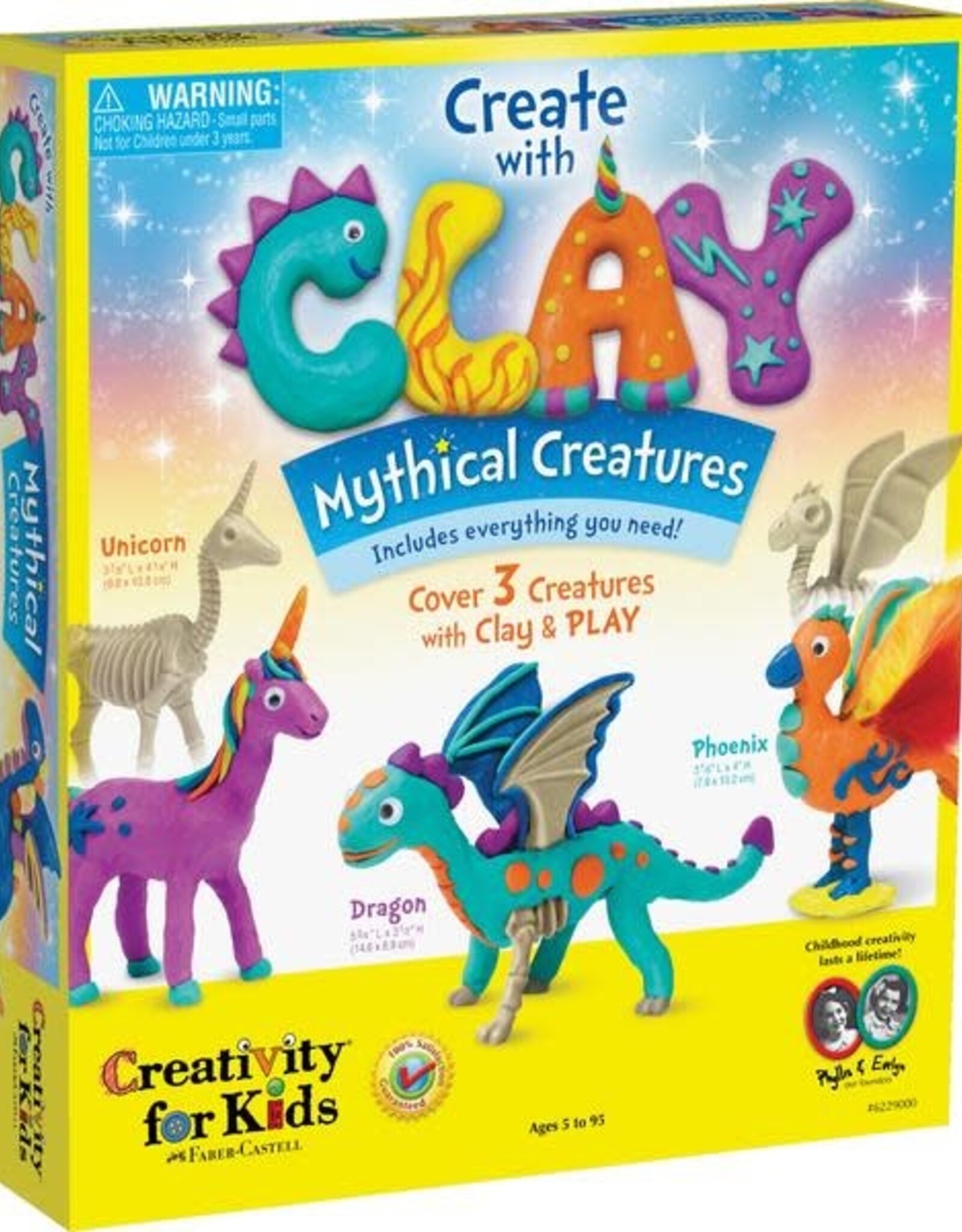 Faber Castell Create with Clay Mythical Creatures