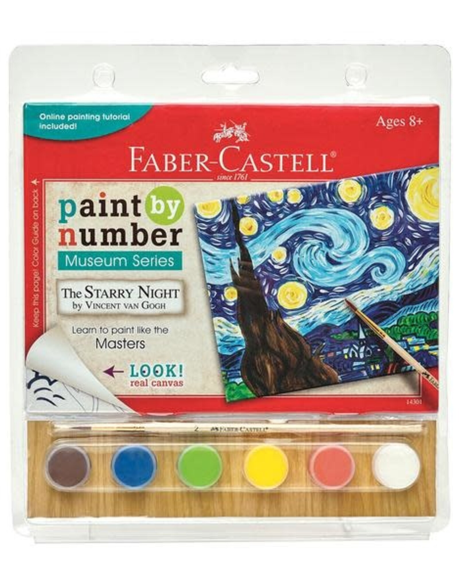 Faber Castell Paint By Number Museum Series-The Starry Night