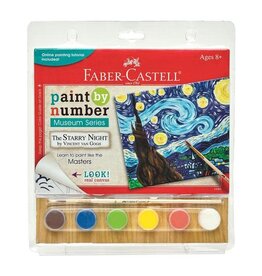 Faber Castell Paint By Number Museum Series-The Starry Night