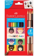 Faber Castell World Colors - 15ct EcoPencils