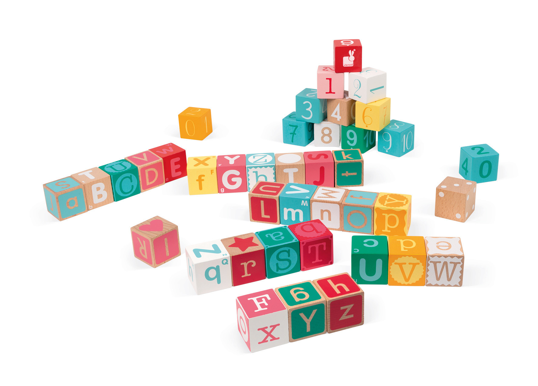 letter and number blocks