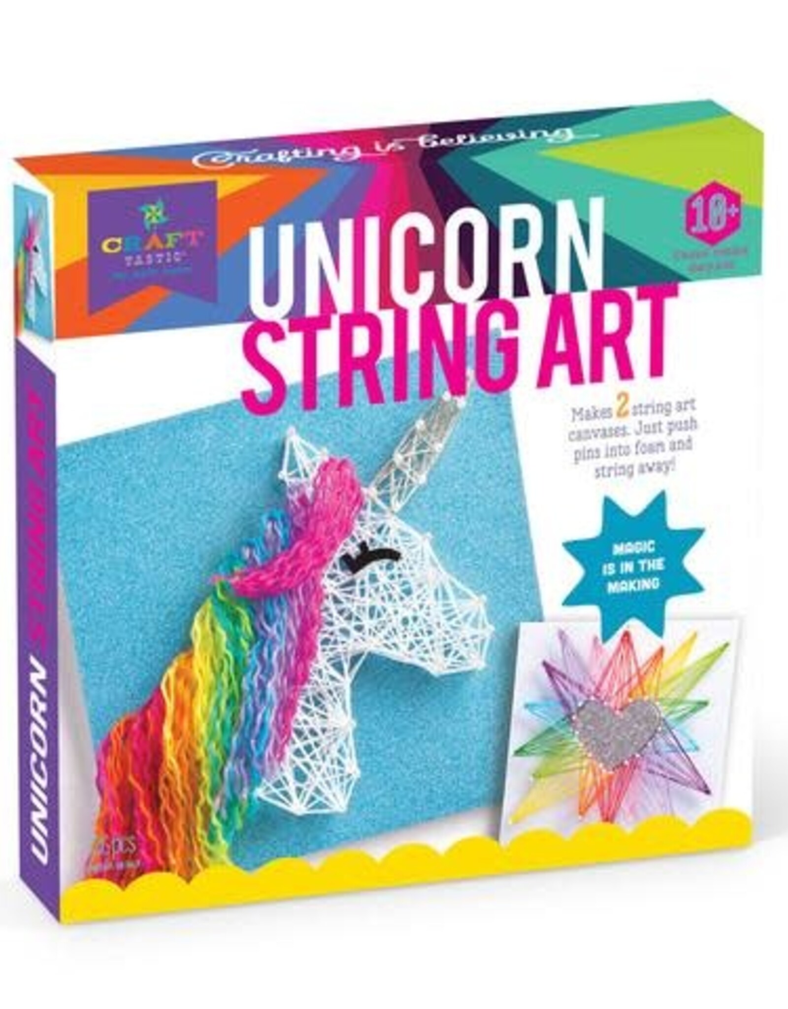 ANN WILLIAMS GROUP Craft-tastic String Art Kit VI Unicorn