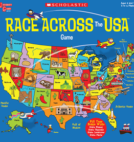 University Games Scholastic Race Across the USA Game