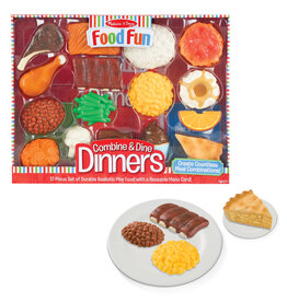MELISSA & DOUG Food Fun - Combine & Dine Dinners (Red)