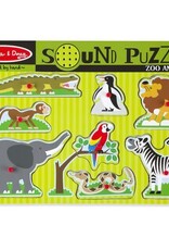 MELISSA & DOUG Zoo Animals Sound Puzzle