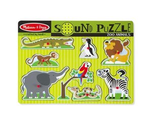 melissa & doug zoo animals sound puzzle