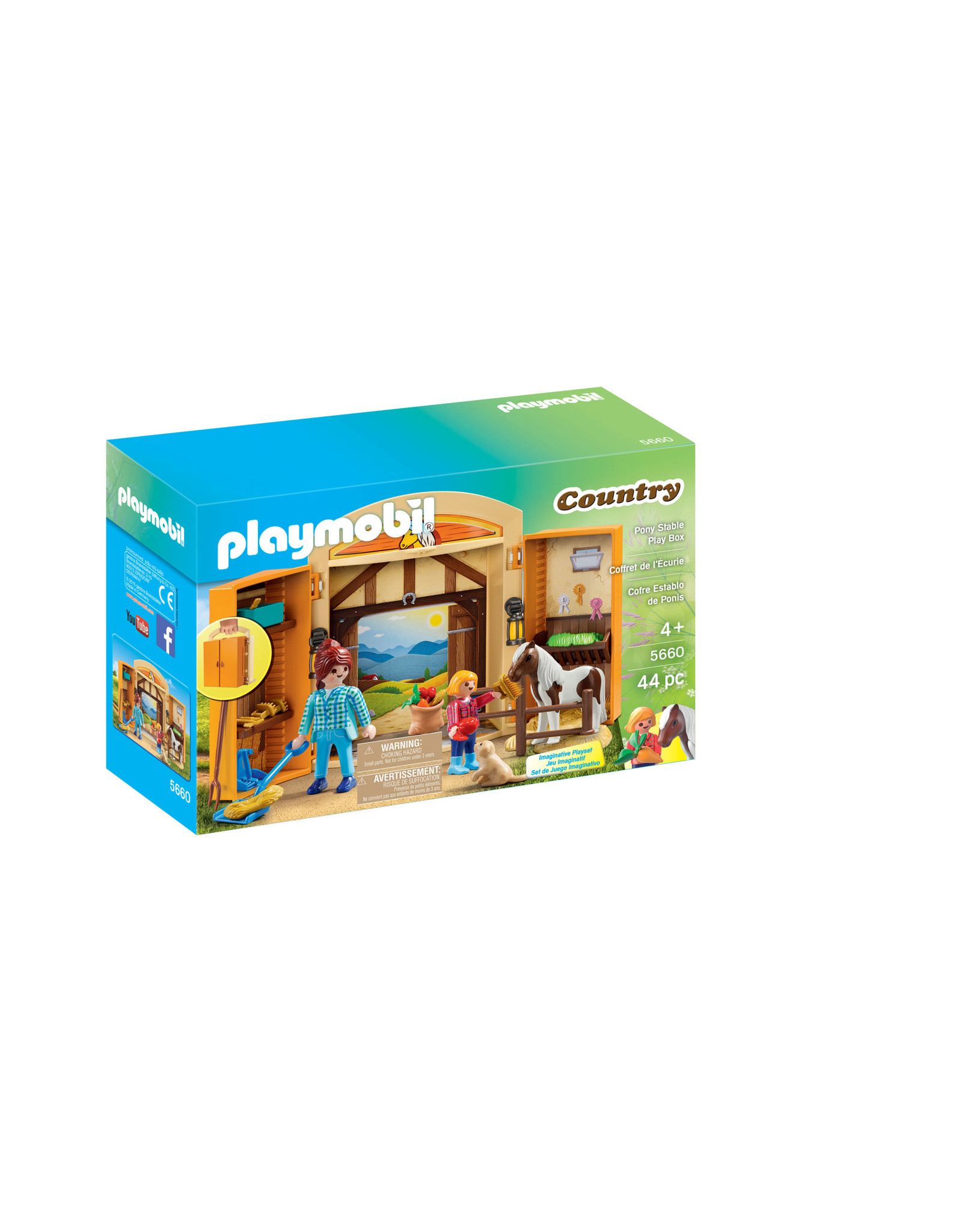 playmobil pony stable