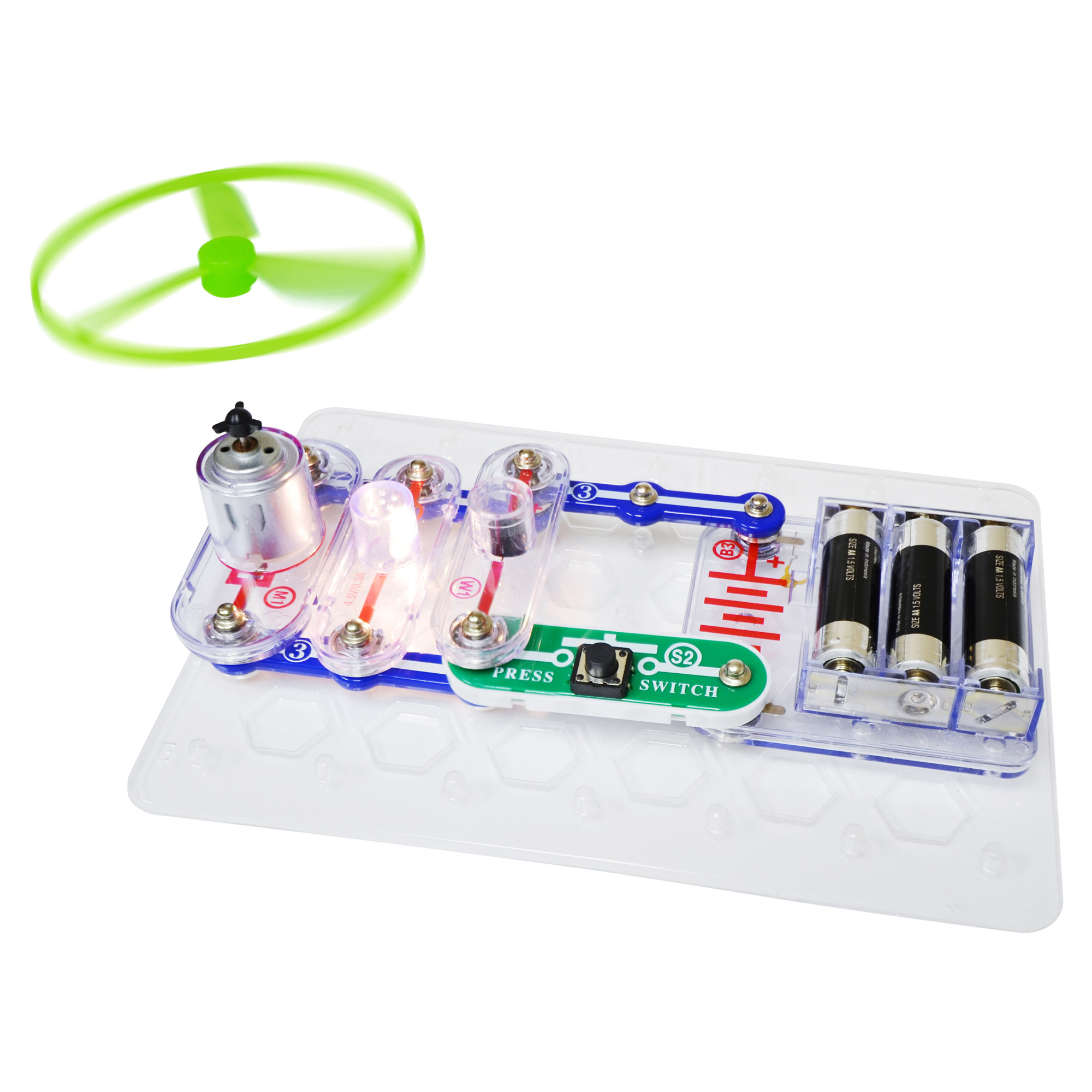 snap circuits flying saucer
