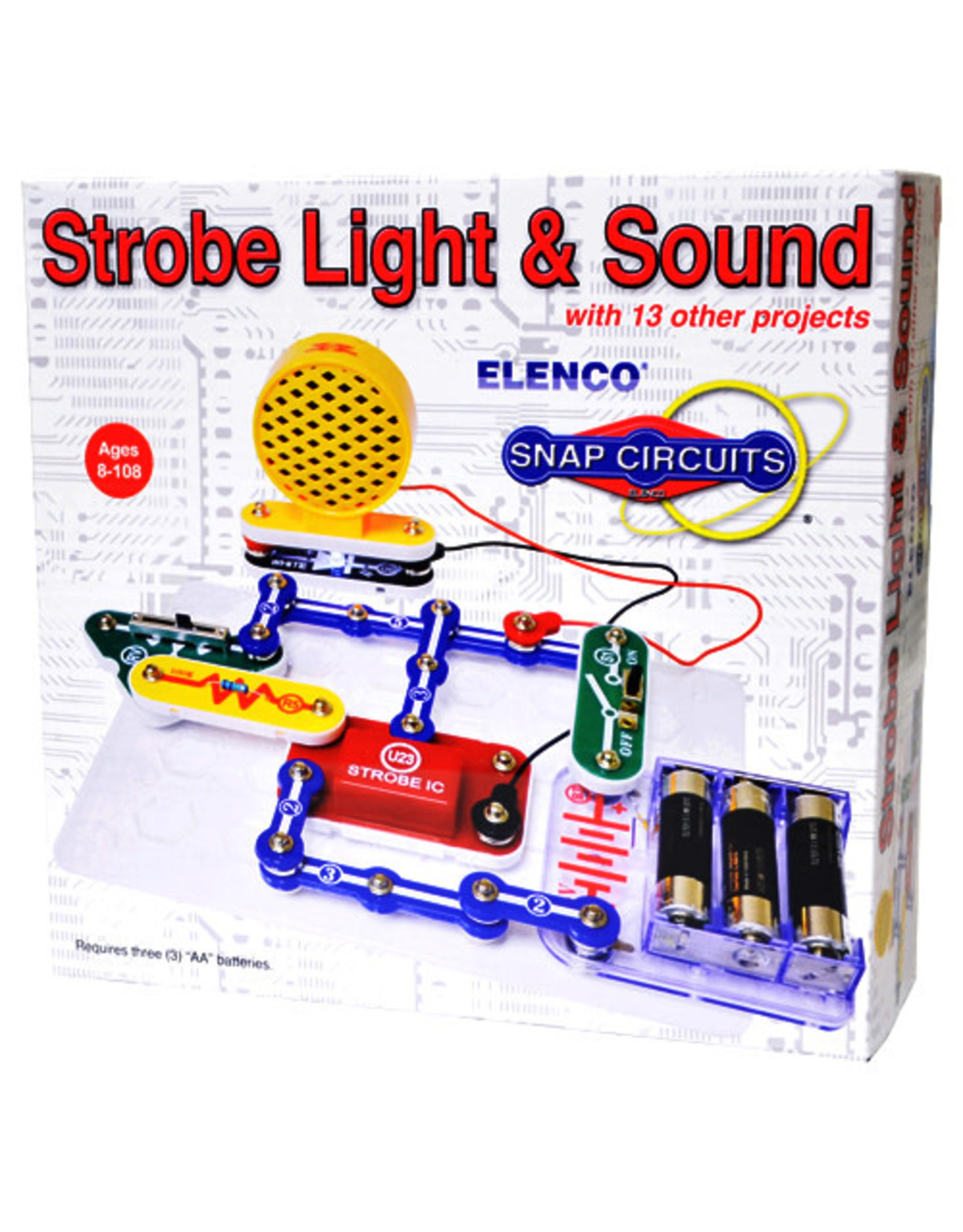 Learning Systems Toys & Hobbies solder version ELENCO K12A DIY STROBE