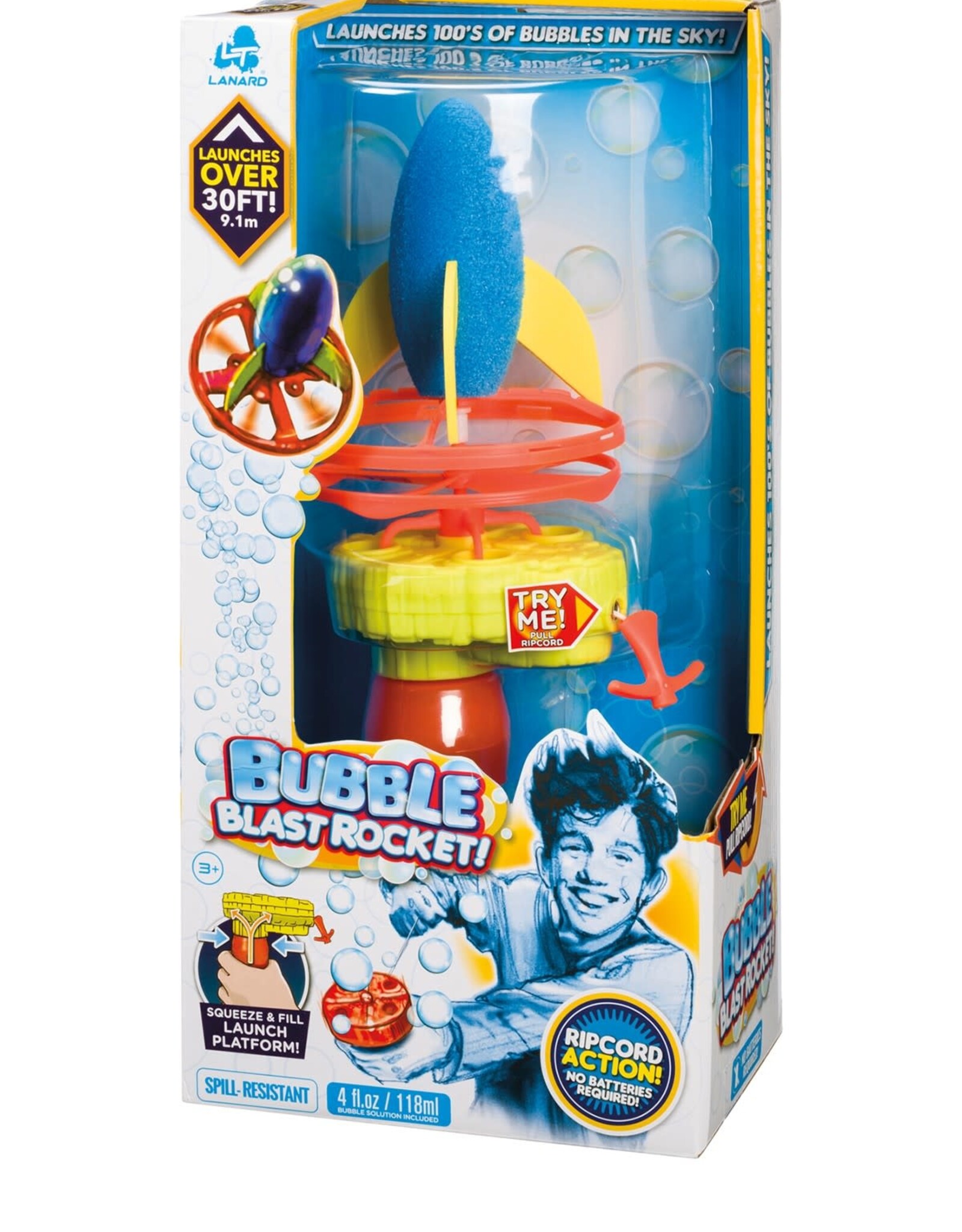 TOYSMITH Bubble Blast Rocket