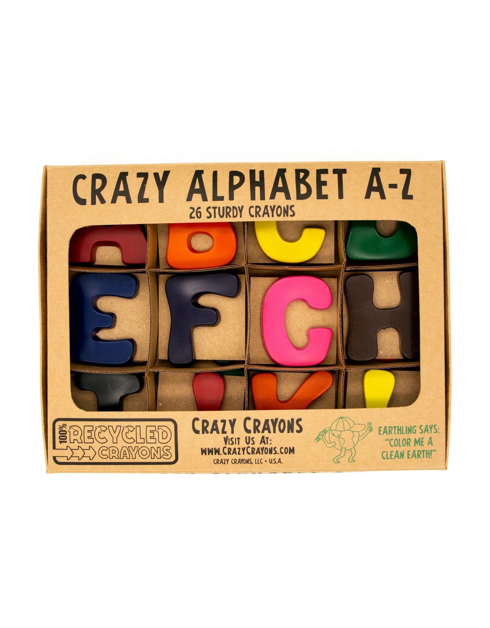 Crazy Crayons Alphabet Letters Crayon