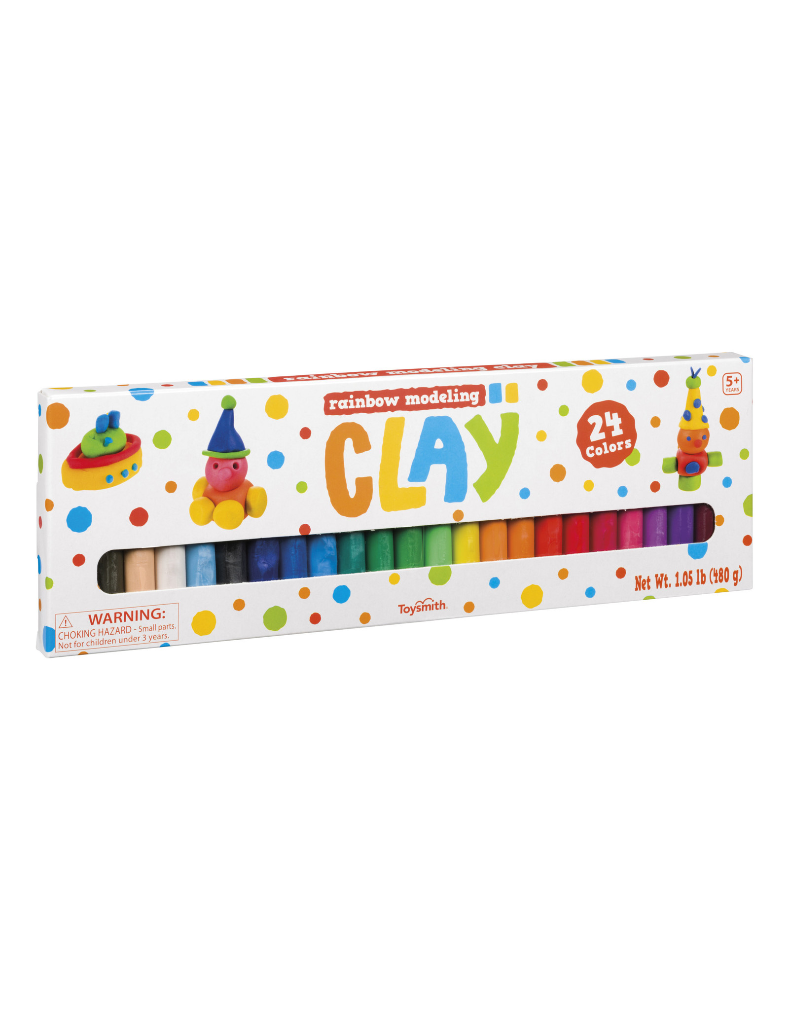 toysmith rainbow modeling clay