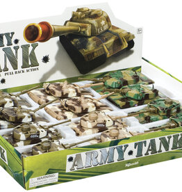 TOYSMITH Pull Back Army Tanks