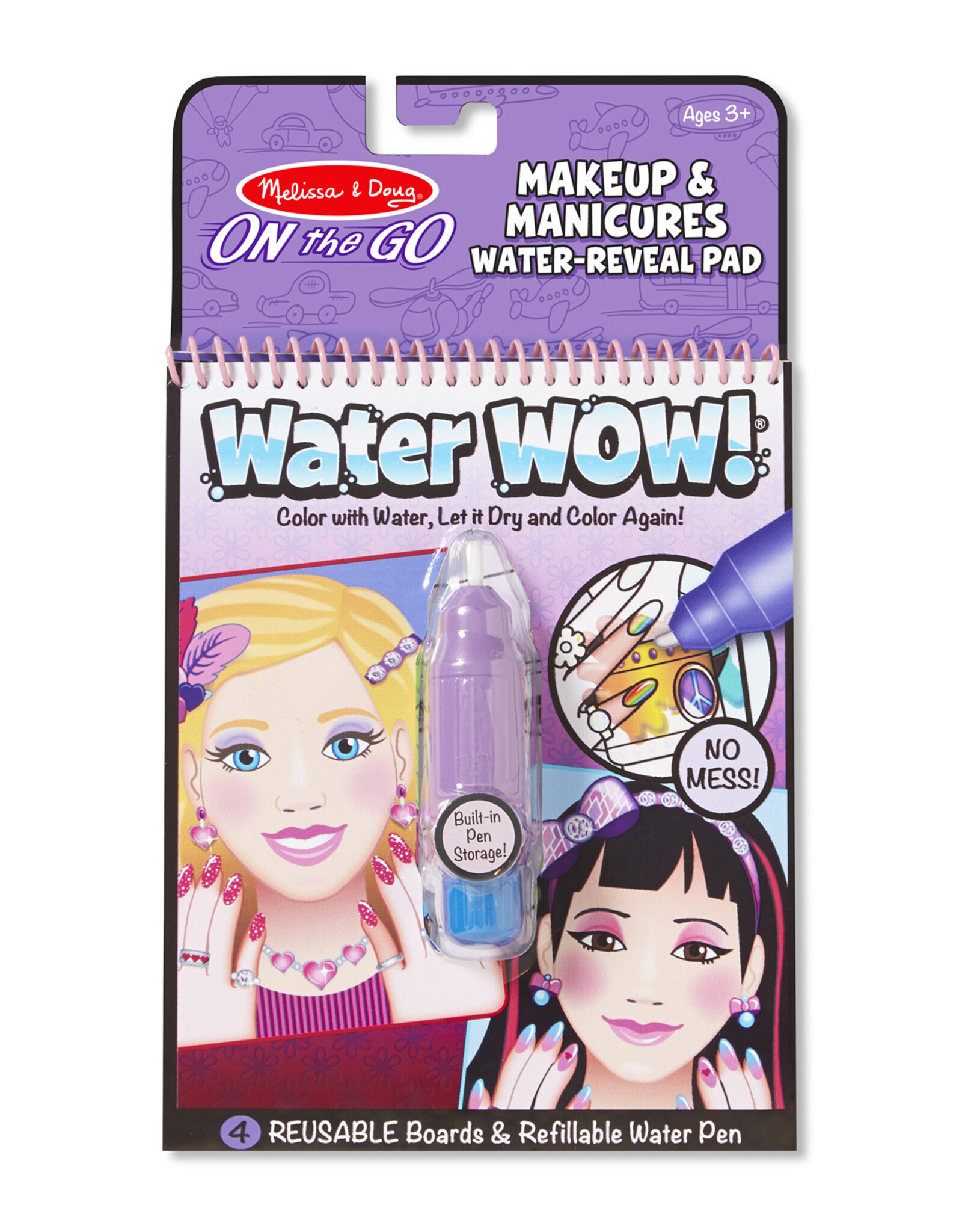 MELISSA & DOUG Water Wow! - Makeup & Manicures