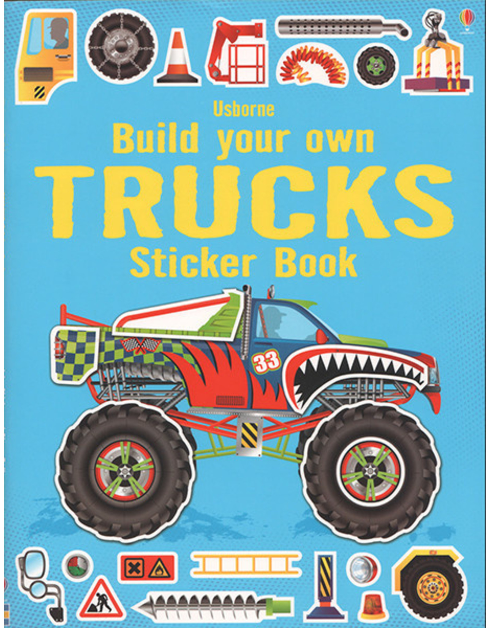 Usborne & Kane Miller Books Build Own Trucks Sticker Bk