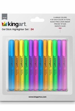 Gel Stick Highlighter Set|24