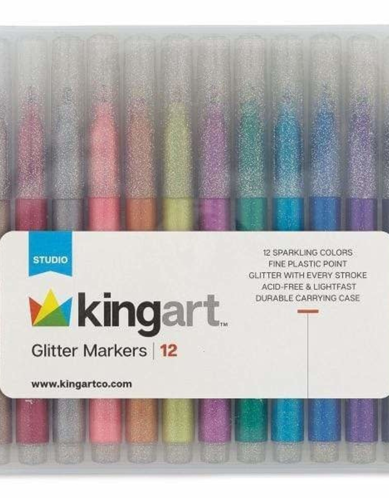 Glitter Markers|12