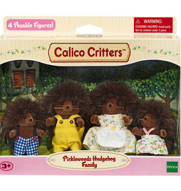 Calico Critters PICKLEWEEDS HEDGEHOG FAMILY