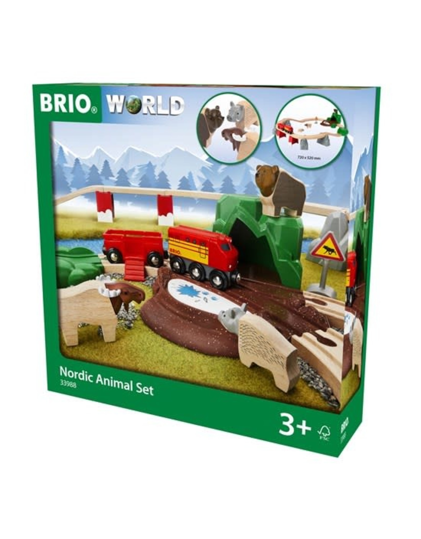 BRIO CORP Nordic Animal Set