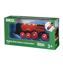 BRIO CORP Mighty Red Action Locomotive