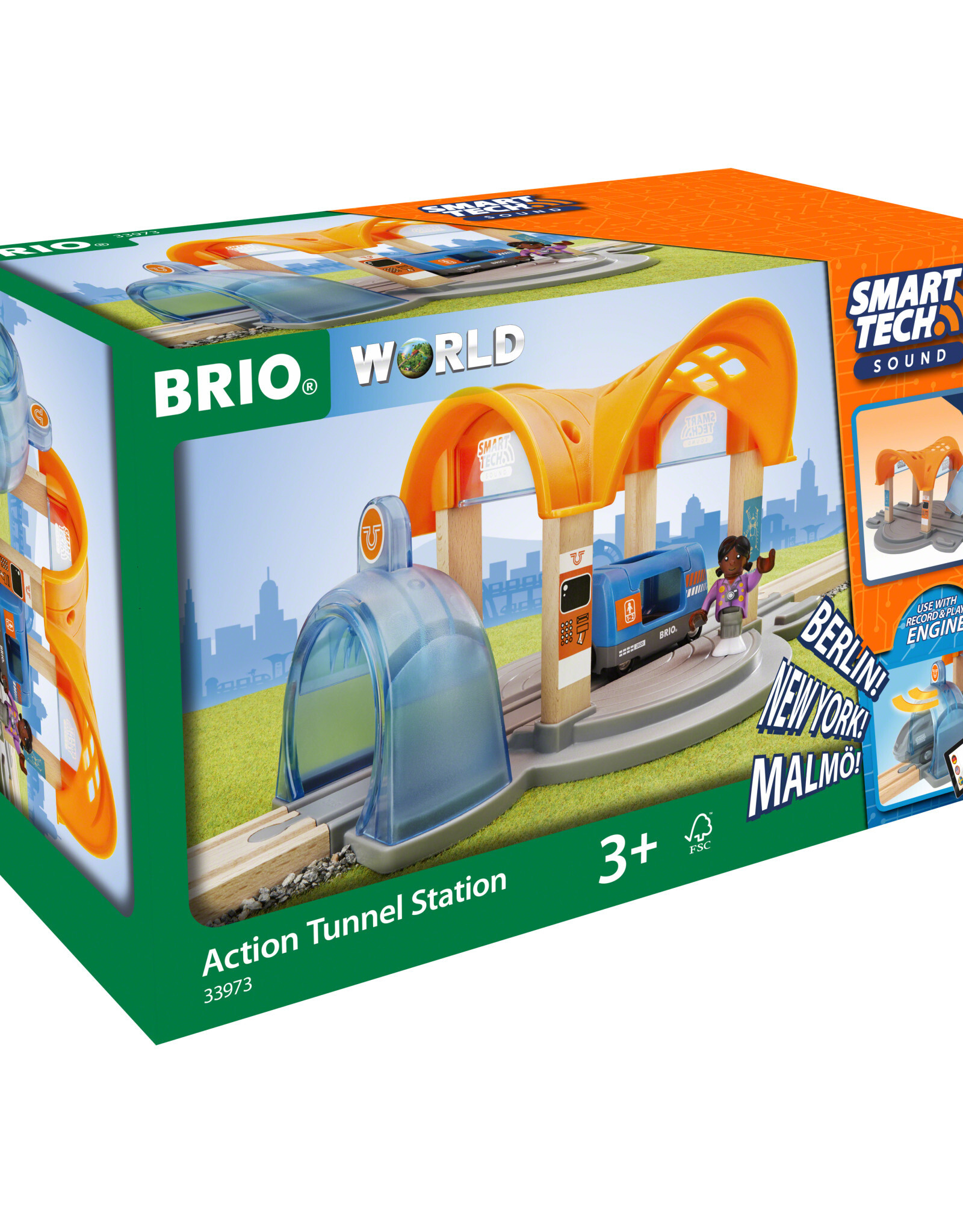 BRIO CORP Smart Tech Sound Action Tunnel Station