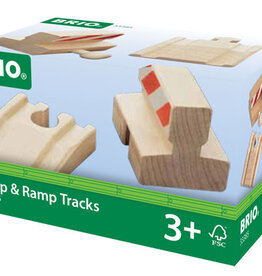 BRIO CORP Ramp & Stop Track Pack