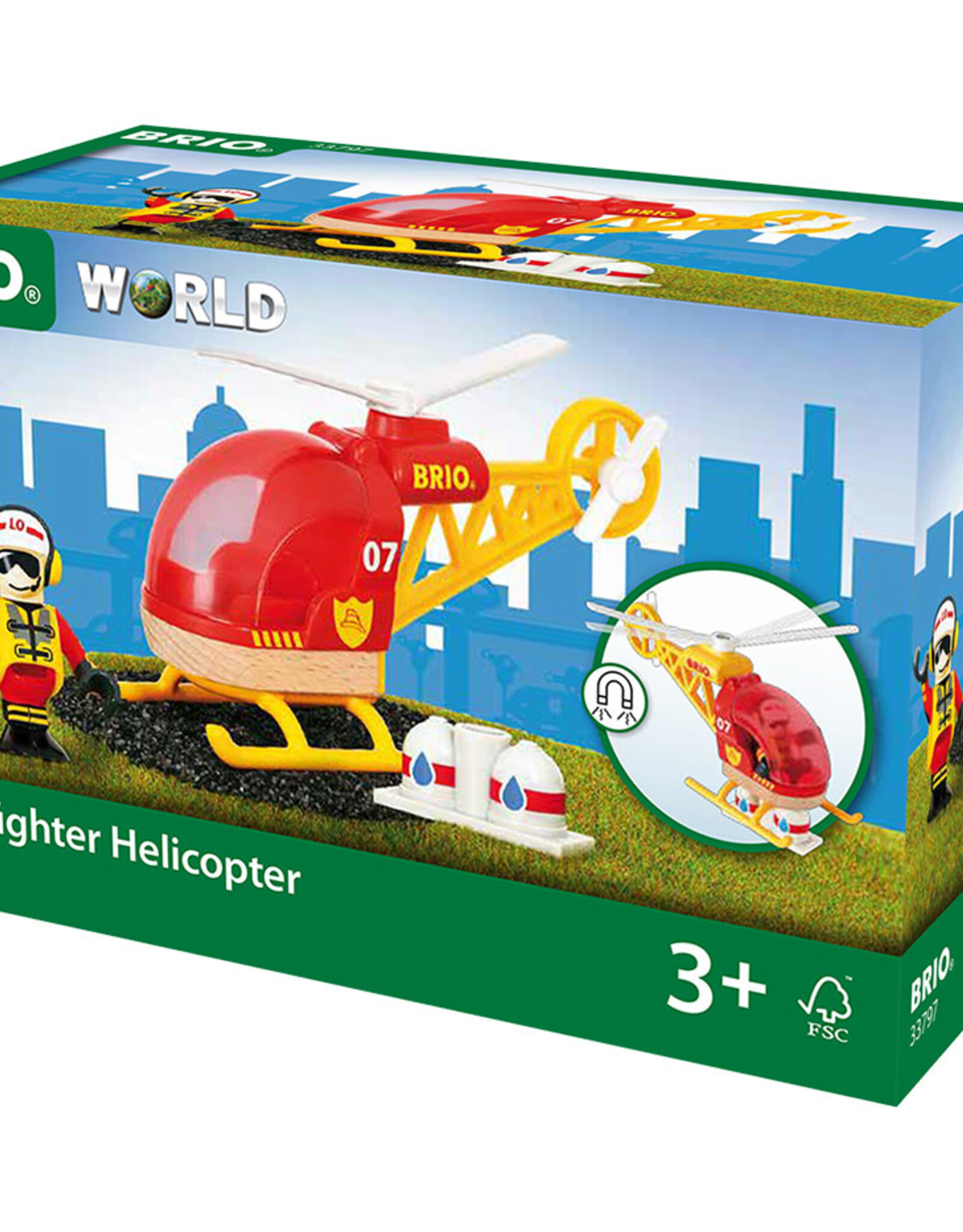 BRIO CORP Firefighter Helicopter