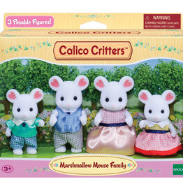 Calico Critters MARSHMELLOW MOUSE FAMILY