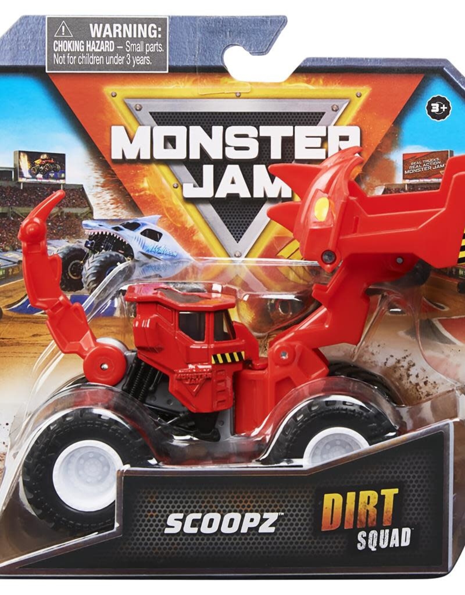 Gund/Spinmaster Monster Jam 1:64 Scale Die-Cast Dirt Squad