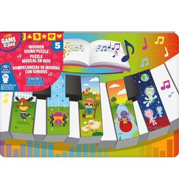 Gund/Spinmaster Piano Notes Wood Sound Puzzle