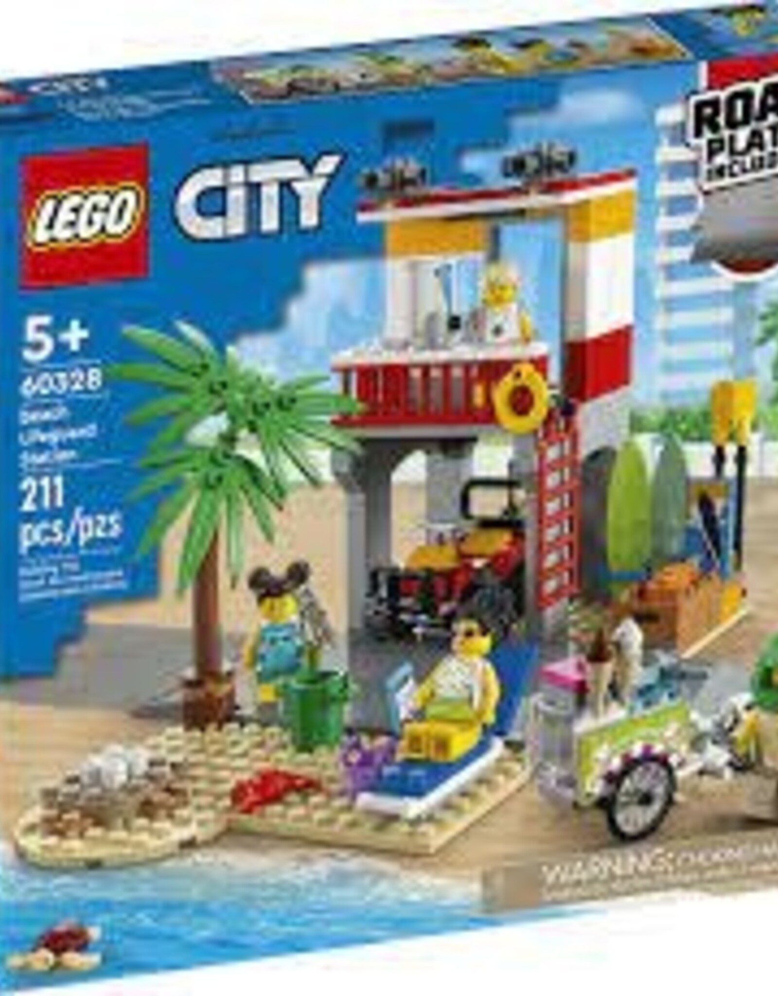 Lego Beach Lifeguard Station