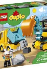 Lego Truck & Tracked Excavator