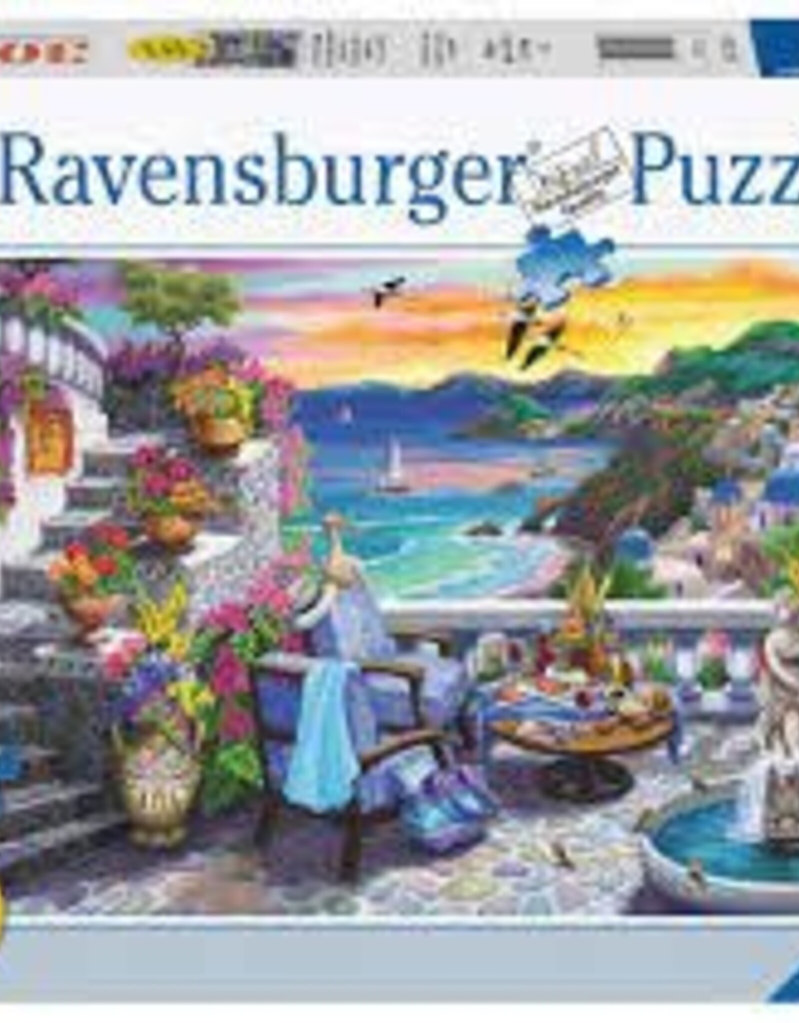 Ravensburger Santorini Sunset 300 pc Large Format