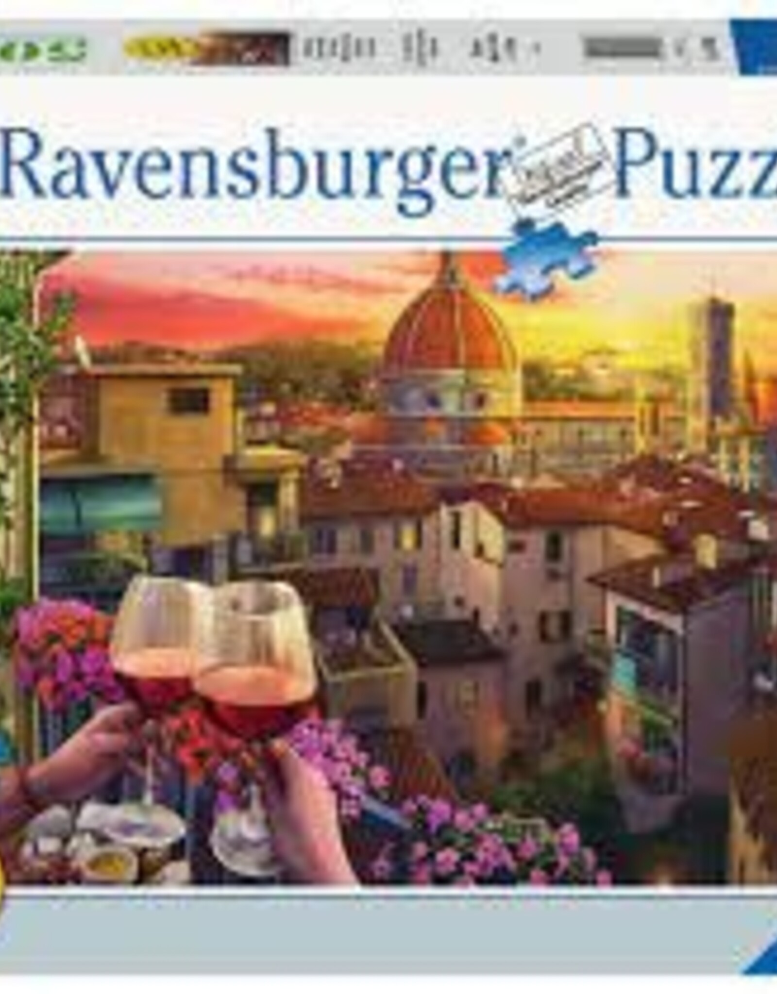 Ravensburger Cozy Wine Terrace (500 pc Lrg Fmt)