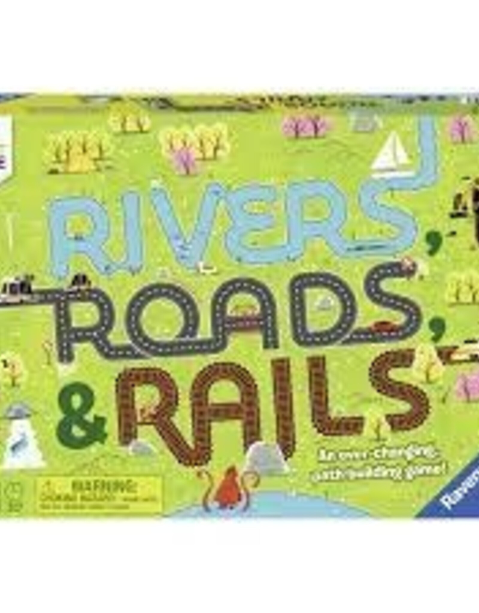 Ravensburger RIVERS ROADS RAILS