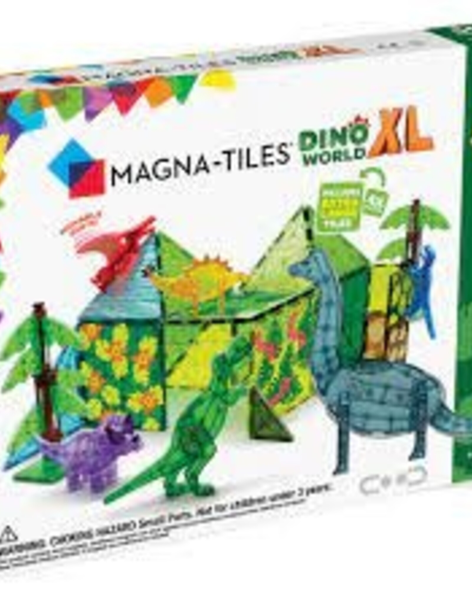 Magna-Tiles Magna- Tiles Dino World XL / Dramatic Play
