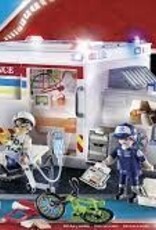 PLAYMOBIL U.S.A. Rescue Vehicles: Ambulance with Lights and Sound