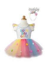 Great Pretenders Birthday Girl Dress/HB, Multi, 3