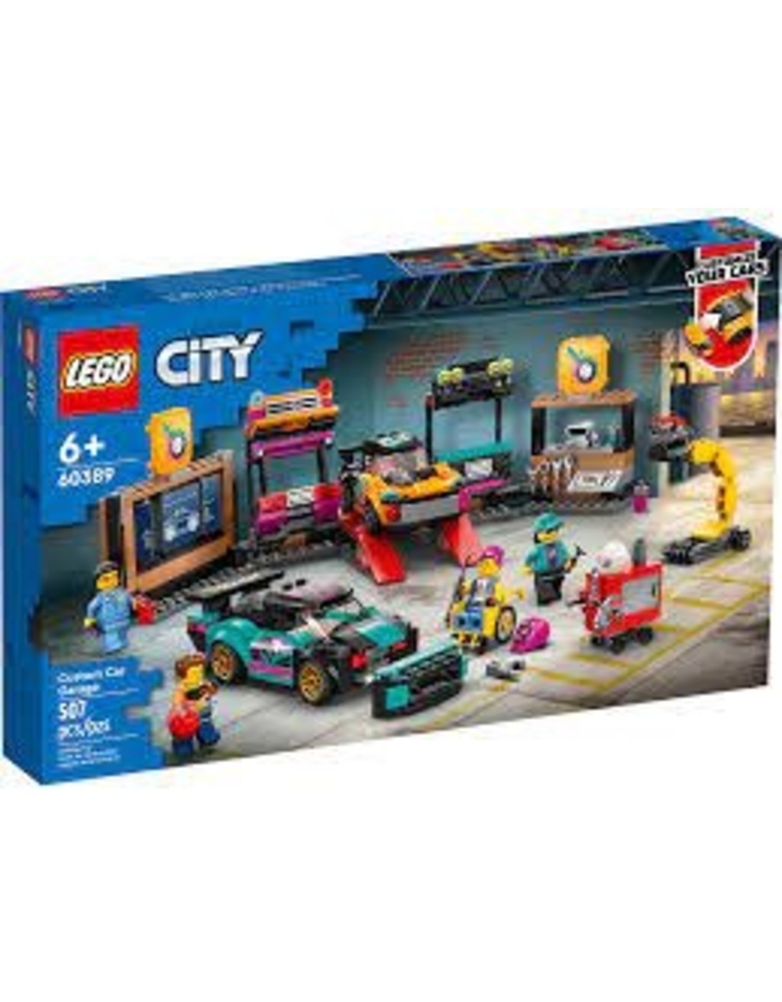 Lego Cusstom Car Garage