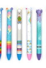 Snifty TWICE AS NICE RAINBOW 2 COLOR CLICK PEN