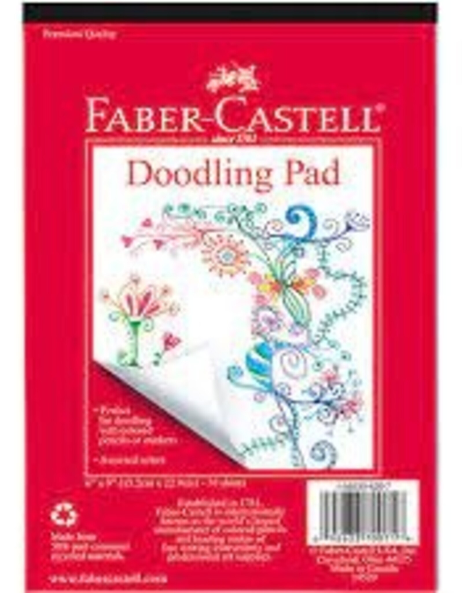 Faber Castell Doodling Pad 6" x 9