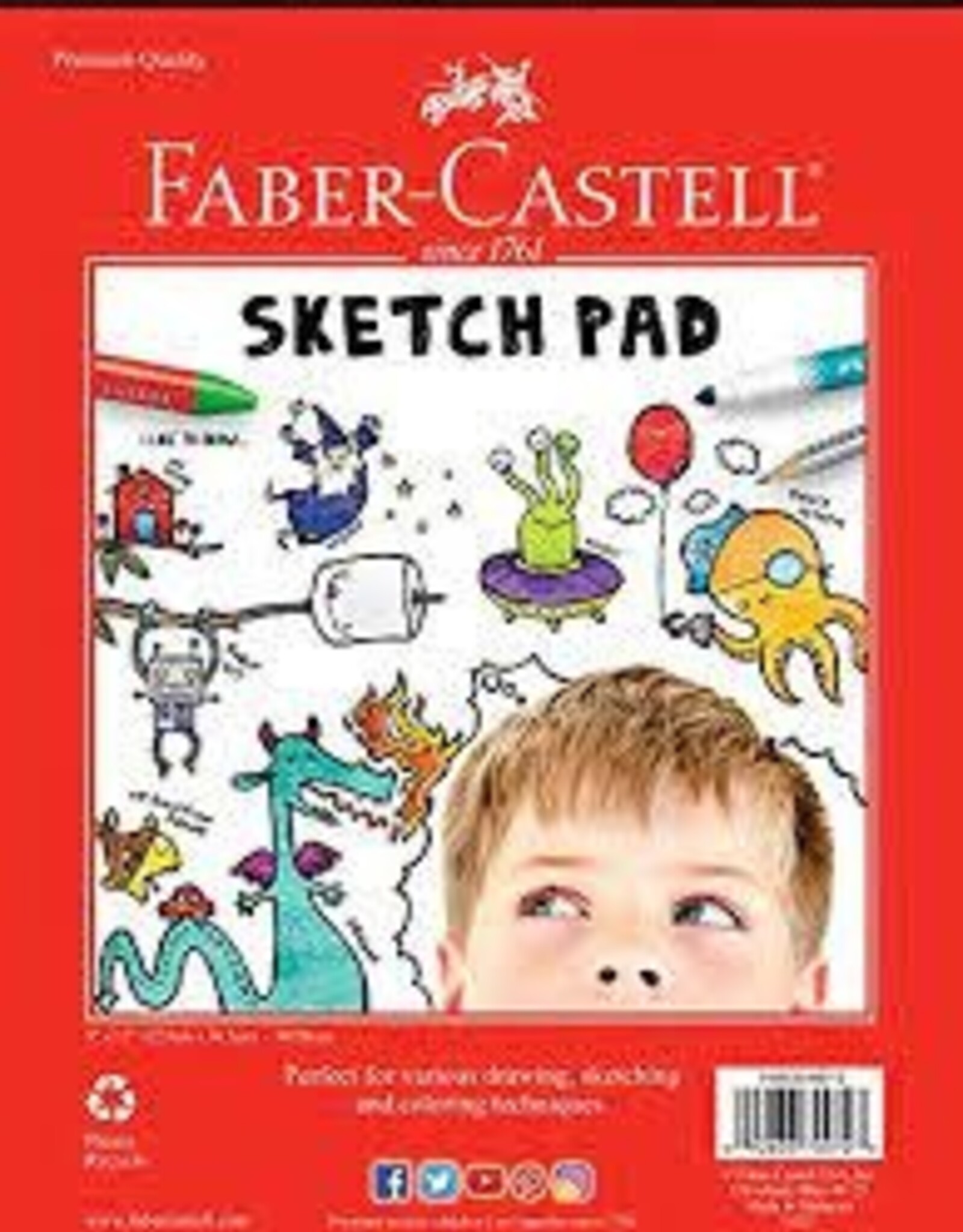 Faber Castell Sketch Pad 9" x 12